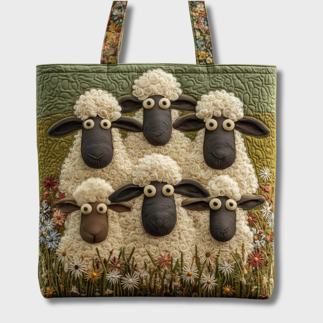 Shearling™ | Handmade Soft Quilted Tote Bag