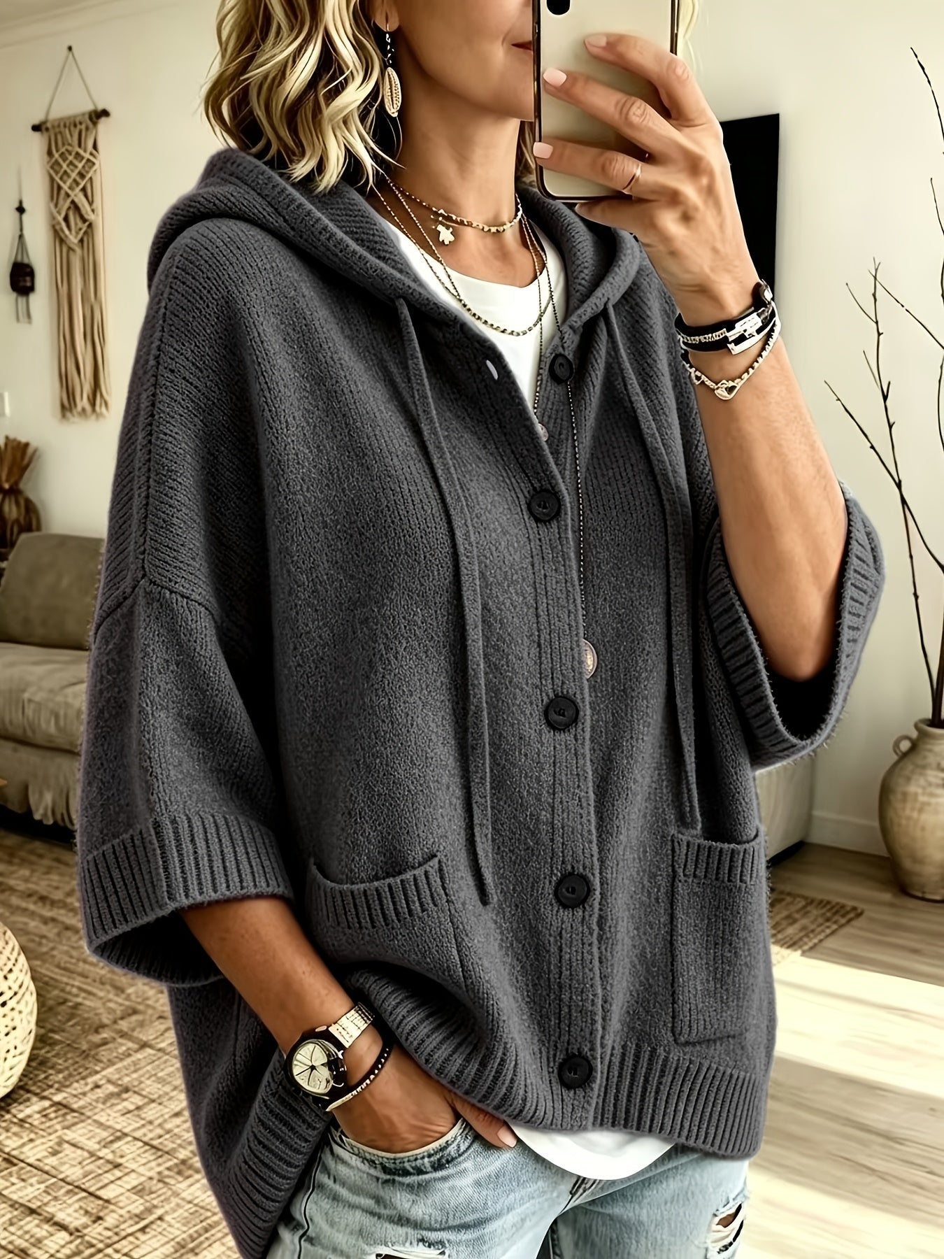 Ottilie™ | Elegant Casual Pocket Cardigan