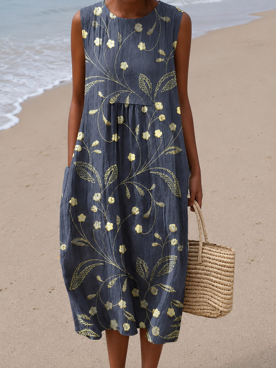 Brynn™ | Floral Midi Dress