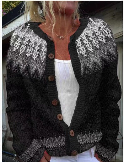 Alvina™ | Retro Knit Cardigan