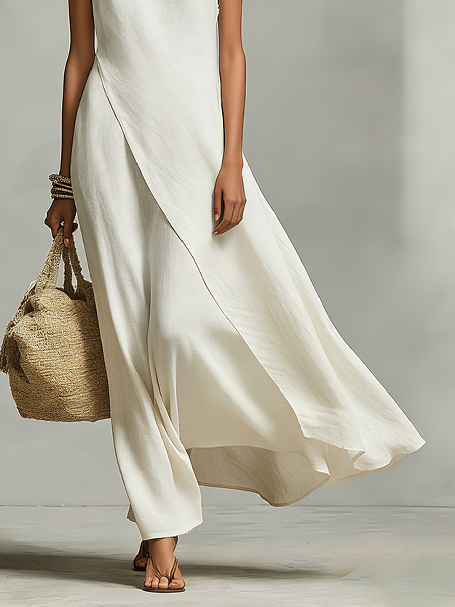 Fleurisse™ | Relaxed Sleeveless Maxi Dress