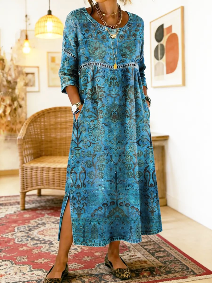 Dahlia™ | Printed Maxi Dress