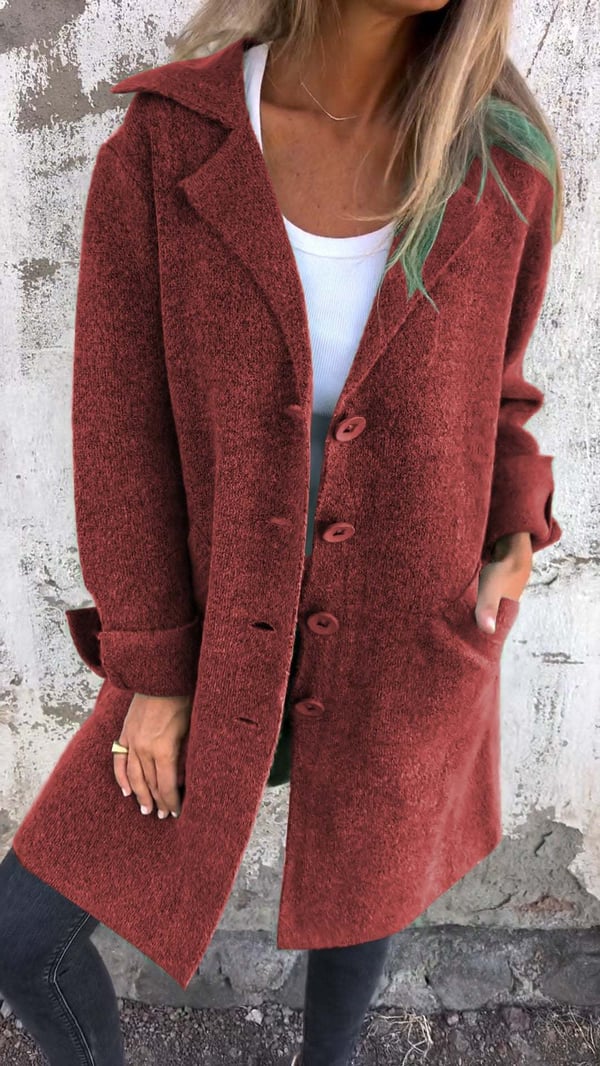 Bailey | Women's Long Casual Lapel Single-Breasted Coat