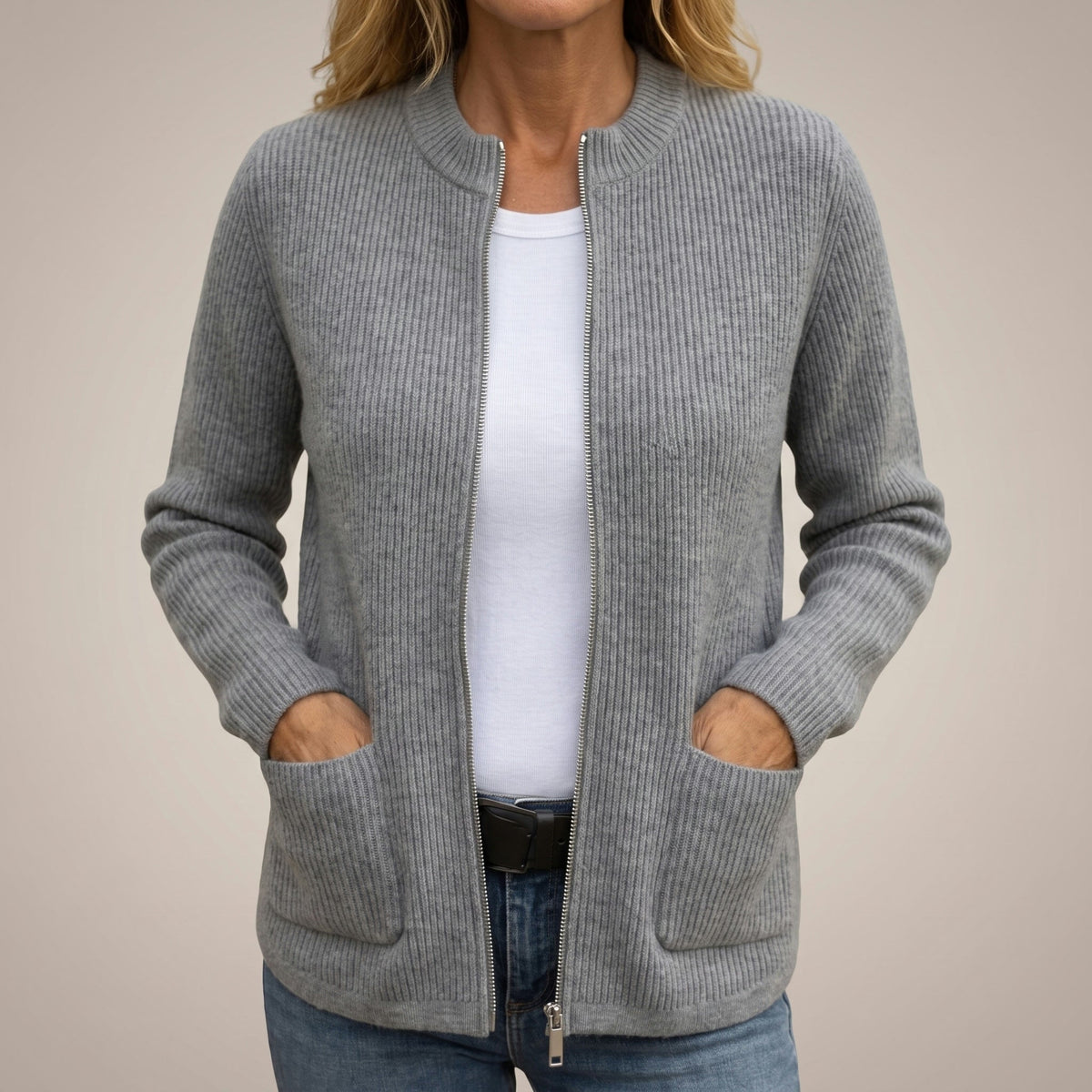 Annika | Women's Cozy Cardigan with Deep Pockets