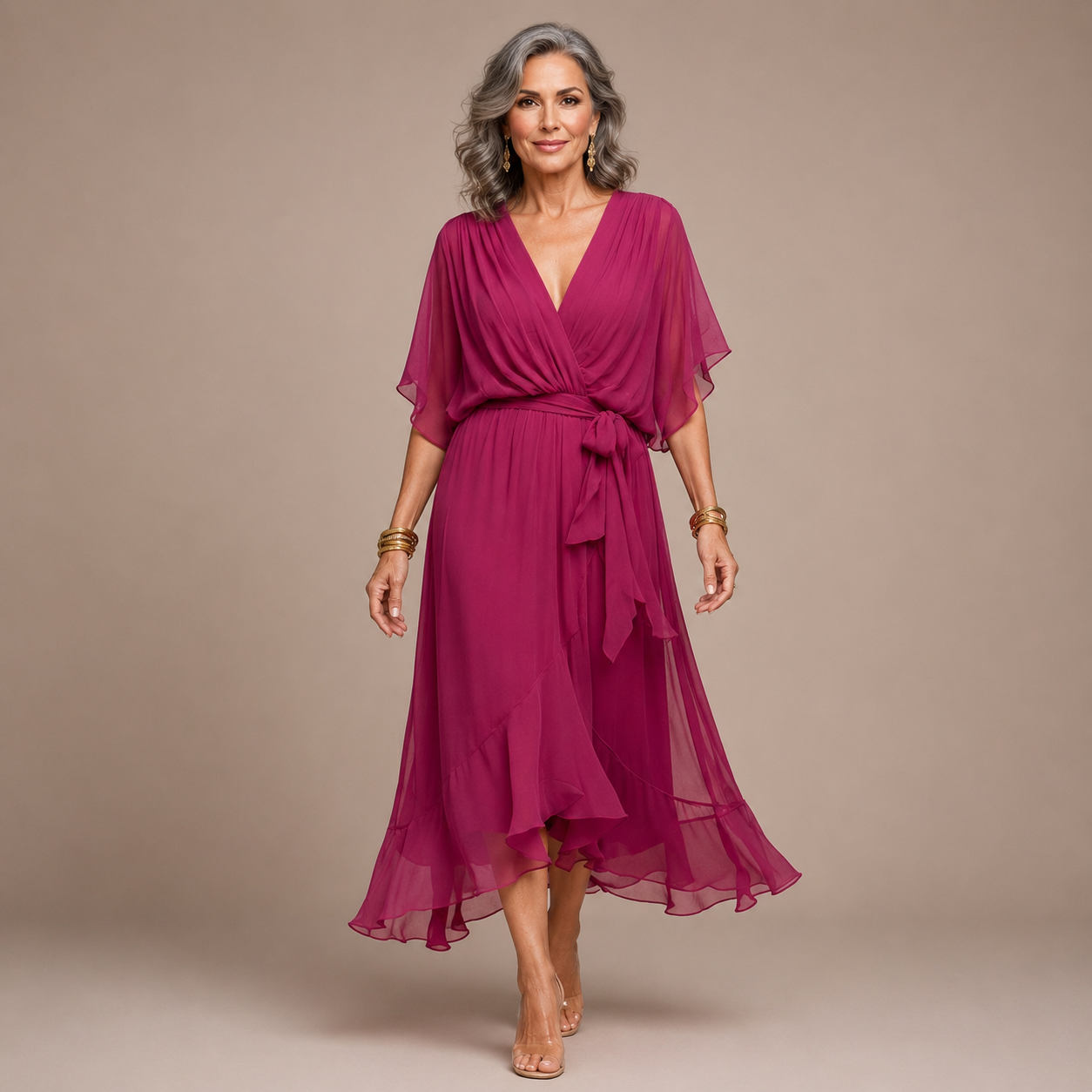 Helene™ | Flowing Wrap Dress