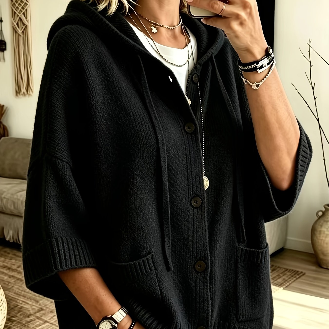 Ottilie™ | Elegant Casual Pocket Cardigan