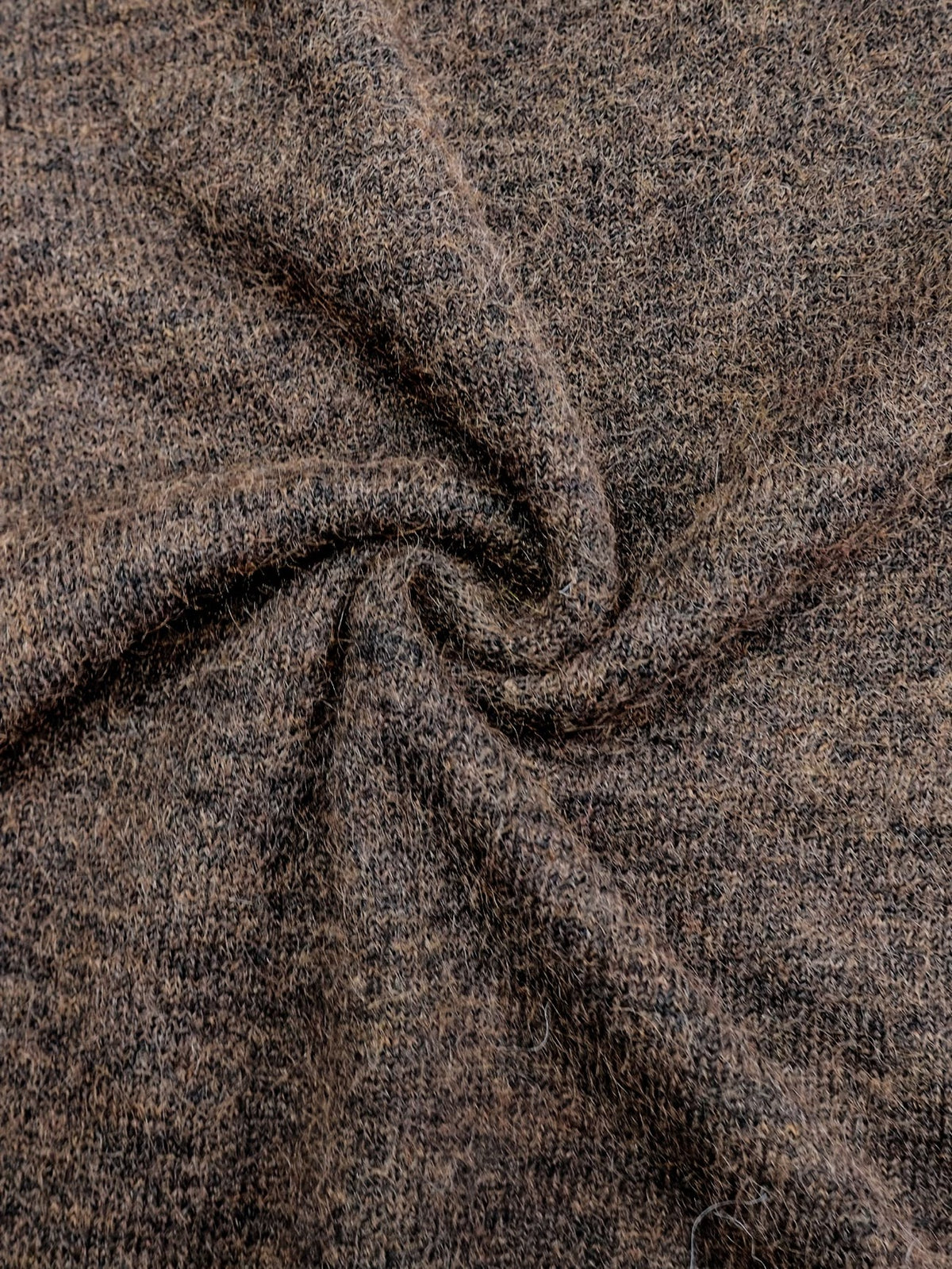 Camille™ | Chocolate Ribbed Knit Button-Tab Cardigan