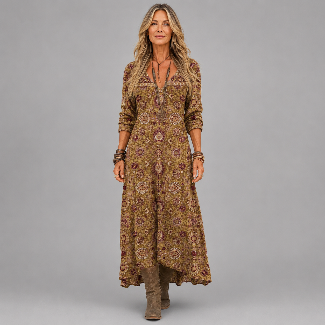 Ottilie™ | Relaxed Bohemian Style Dress