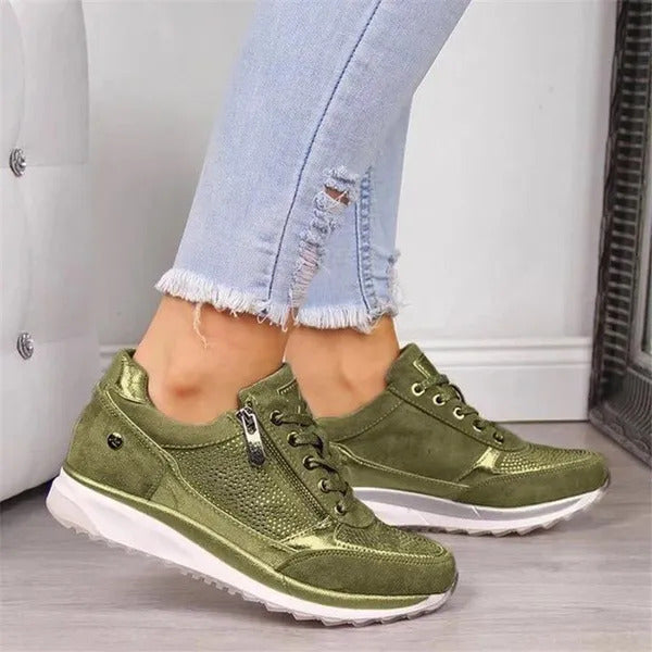 Gabrielle | Women's Zip-Up Orthopedic Sneakers