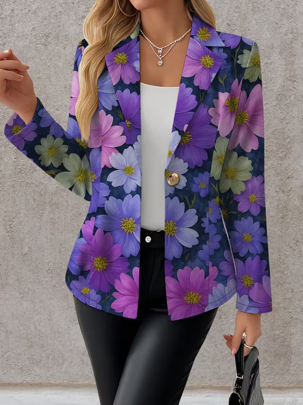 Bellamira™ | Purple Cosmos Blazer