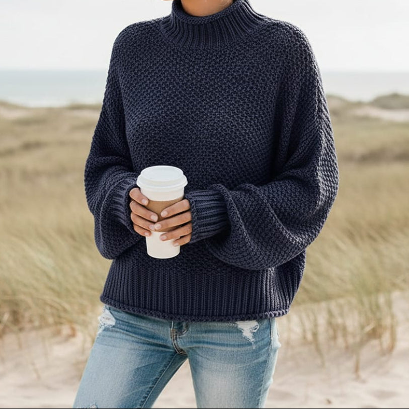 Nadine™ | Oversized Turtleneck Pullover Sweater