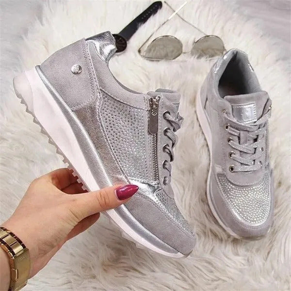 Gabrielle | Women's Zip-Up Orthopedic Sneakers