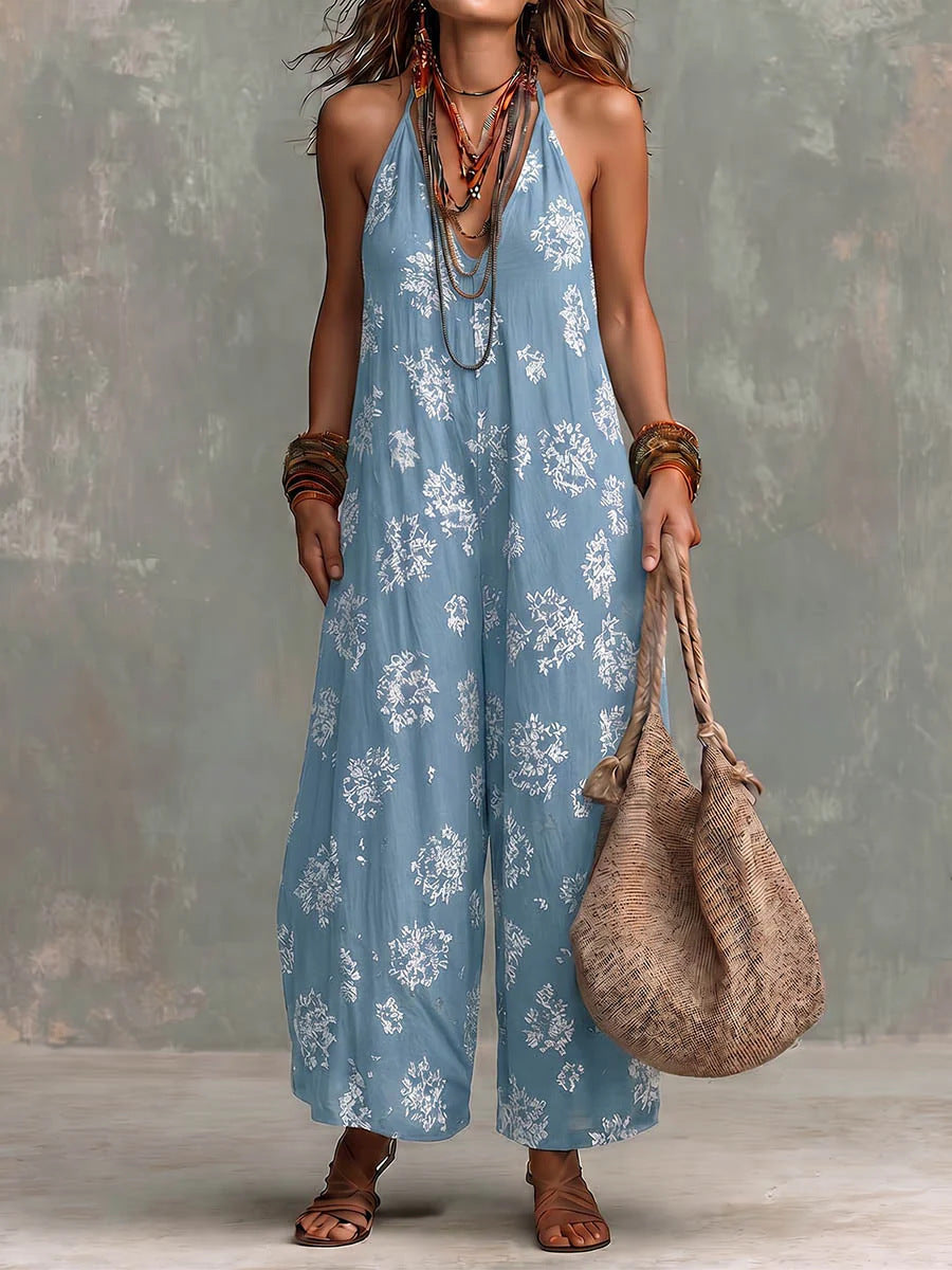 Ilena™ | Effortless Sleeveless Straight-Leg Jumpsuit