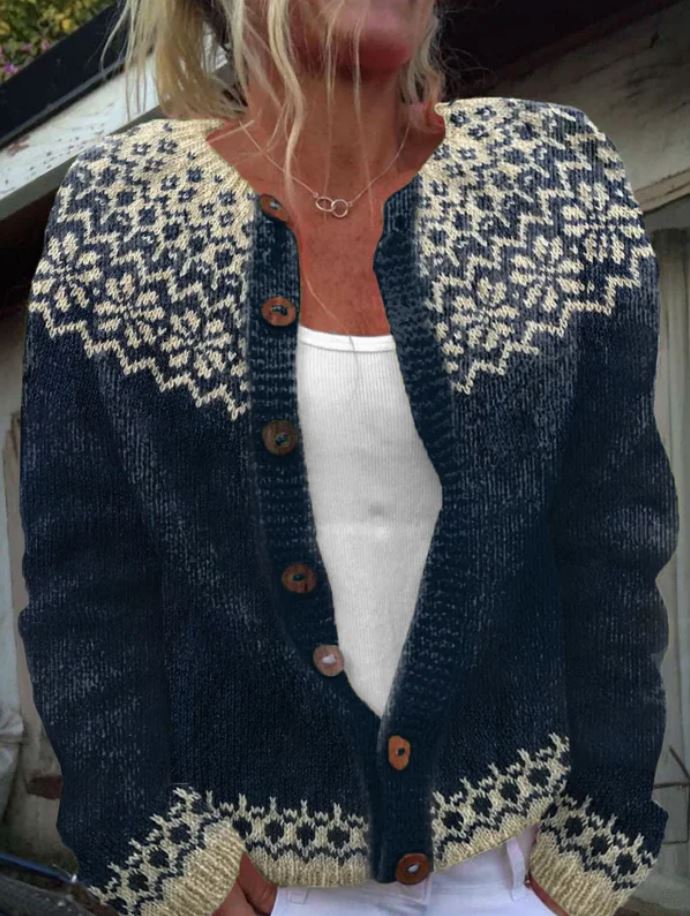 Lorabeth™ | Cozy Vintage Cardigan