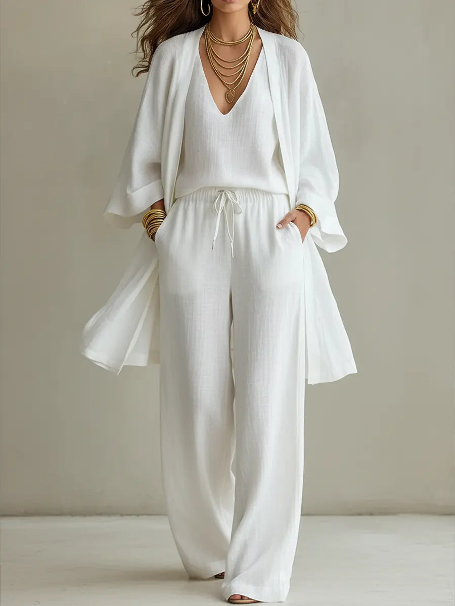 Dahlia™ | 3-Piece Open-Front Set