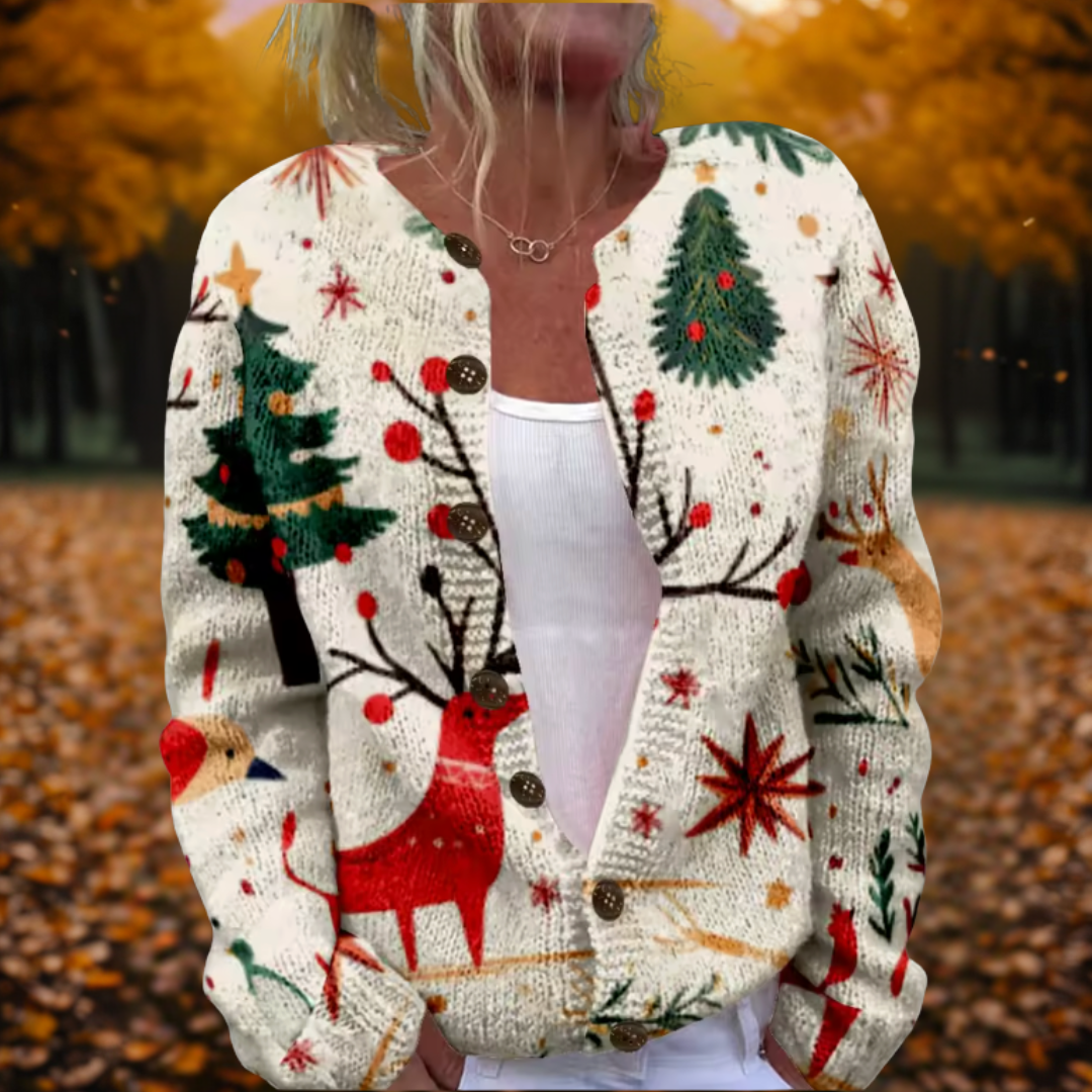 Reindeer Cardigan