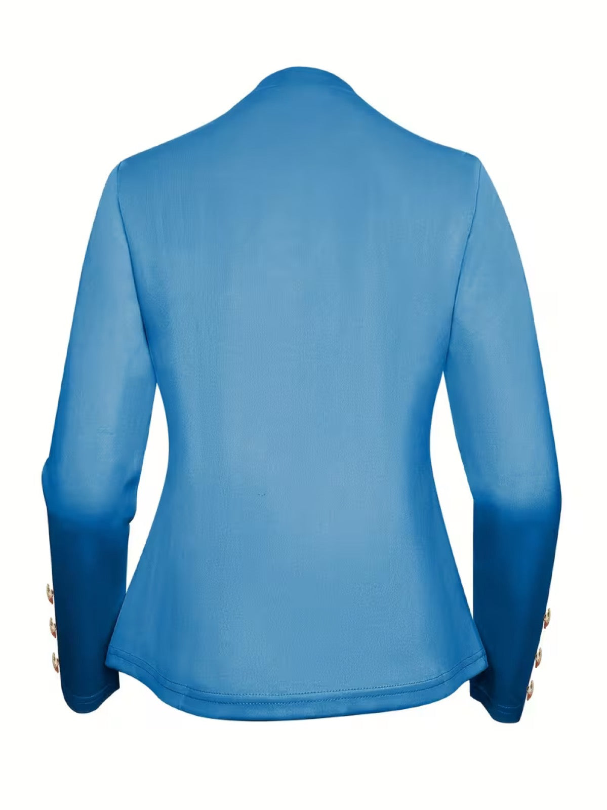 Clemence™ | Gold Button Blazer