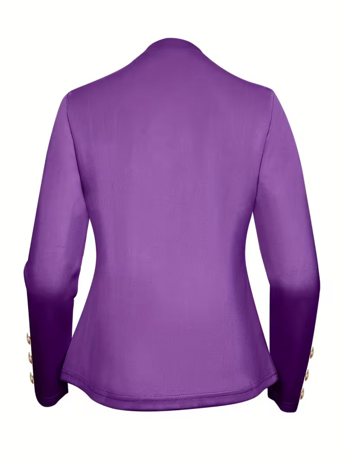 Colombe™ | Gold Button Blazer