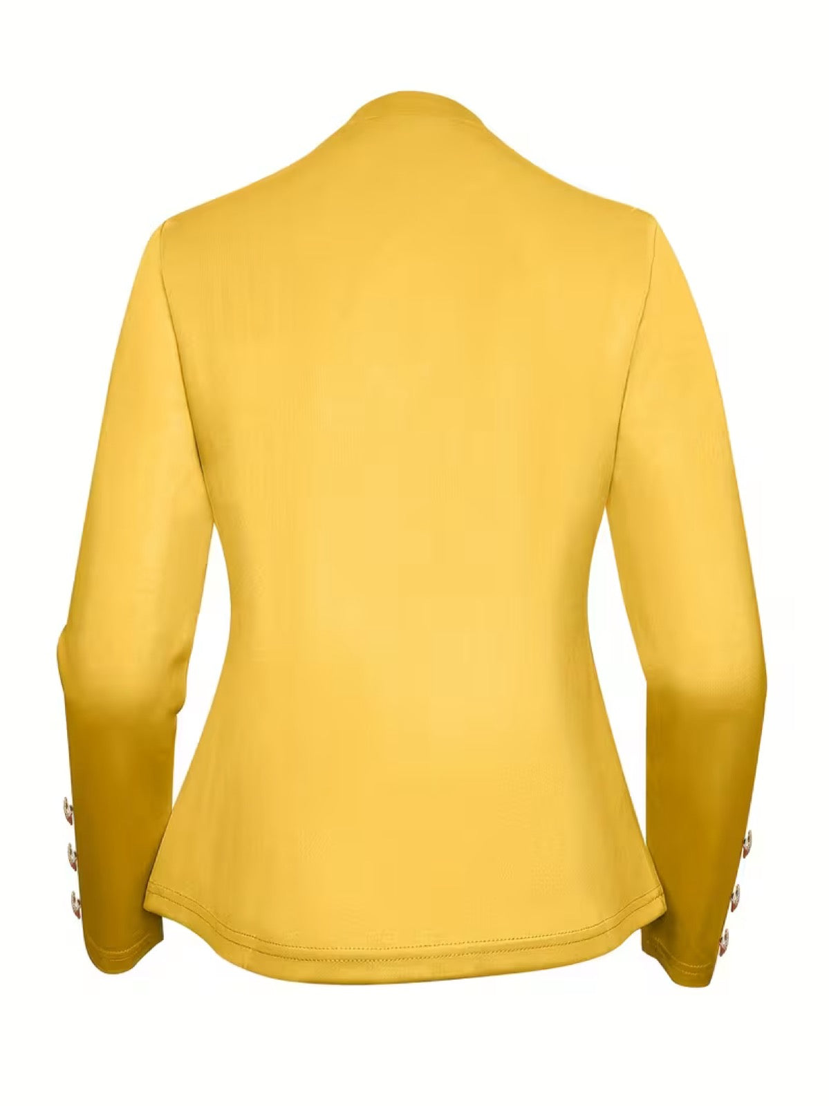 Coralynne™ | Gold Button Blazer