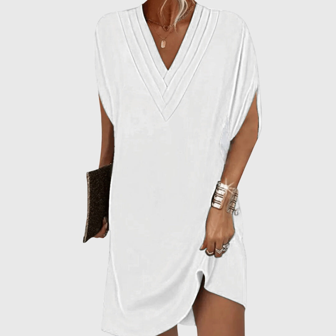 Elegant Tummy-Hiding Dress