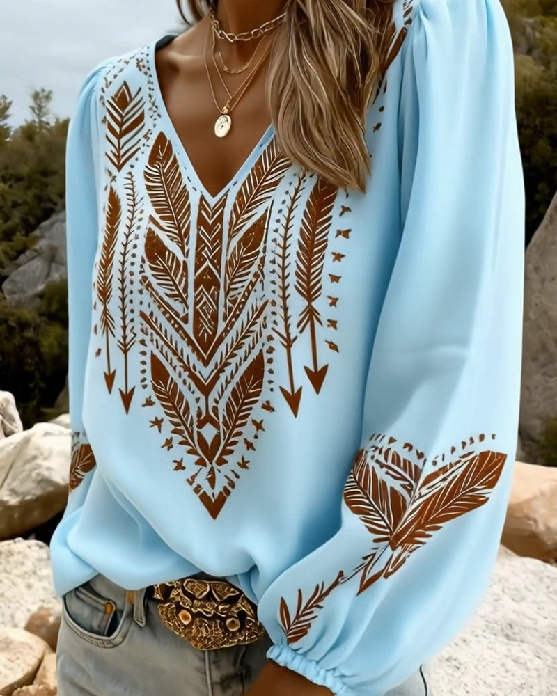 Thea™ | Relaxed Boho Blouse