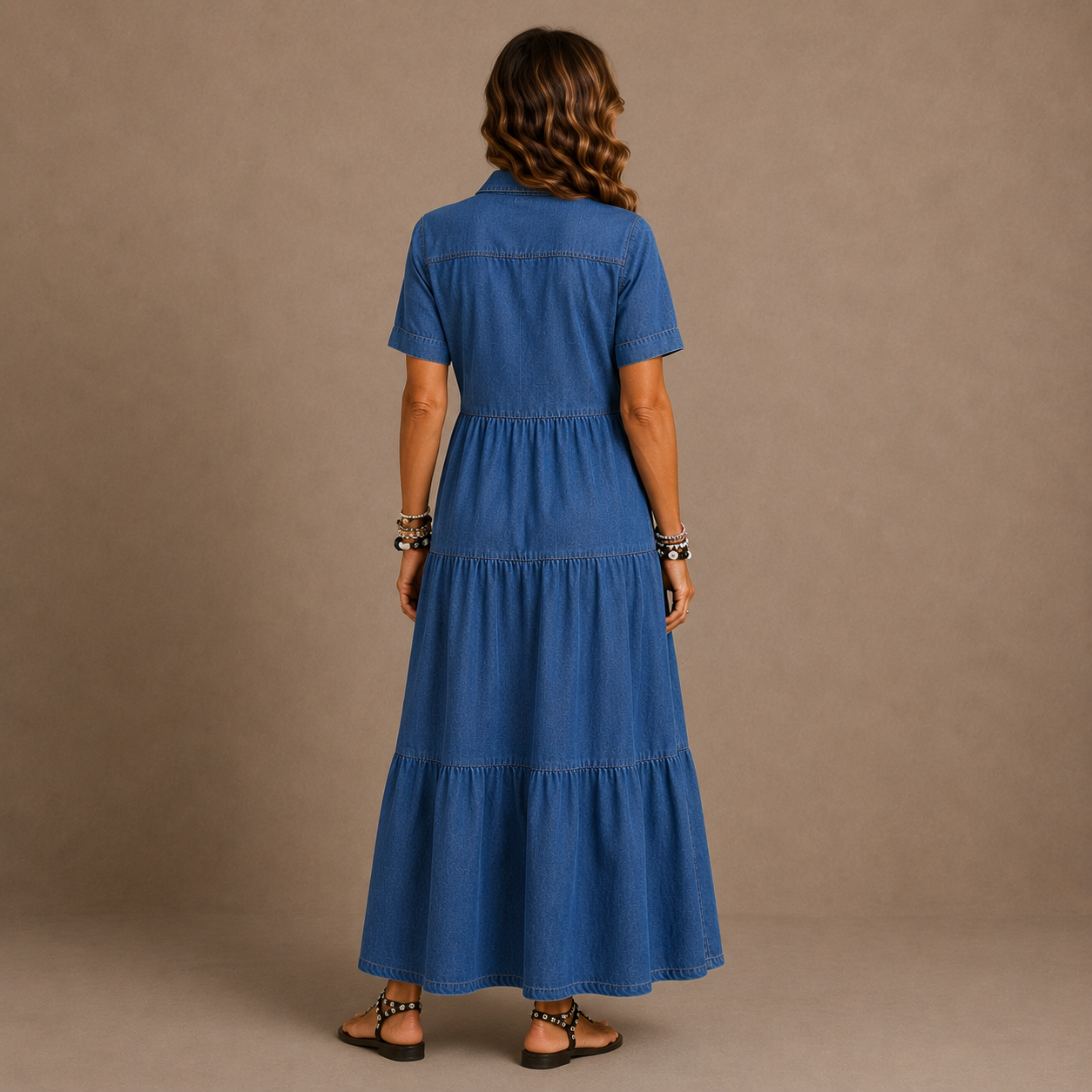 Felicity™ | Tiered Shirt Dress
