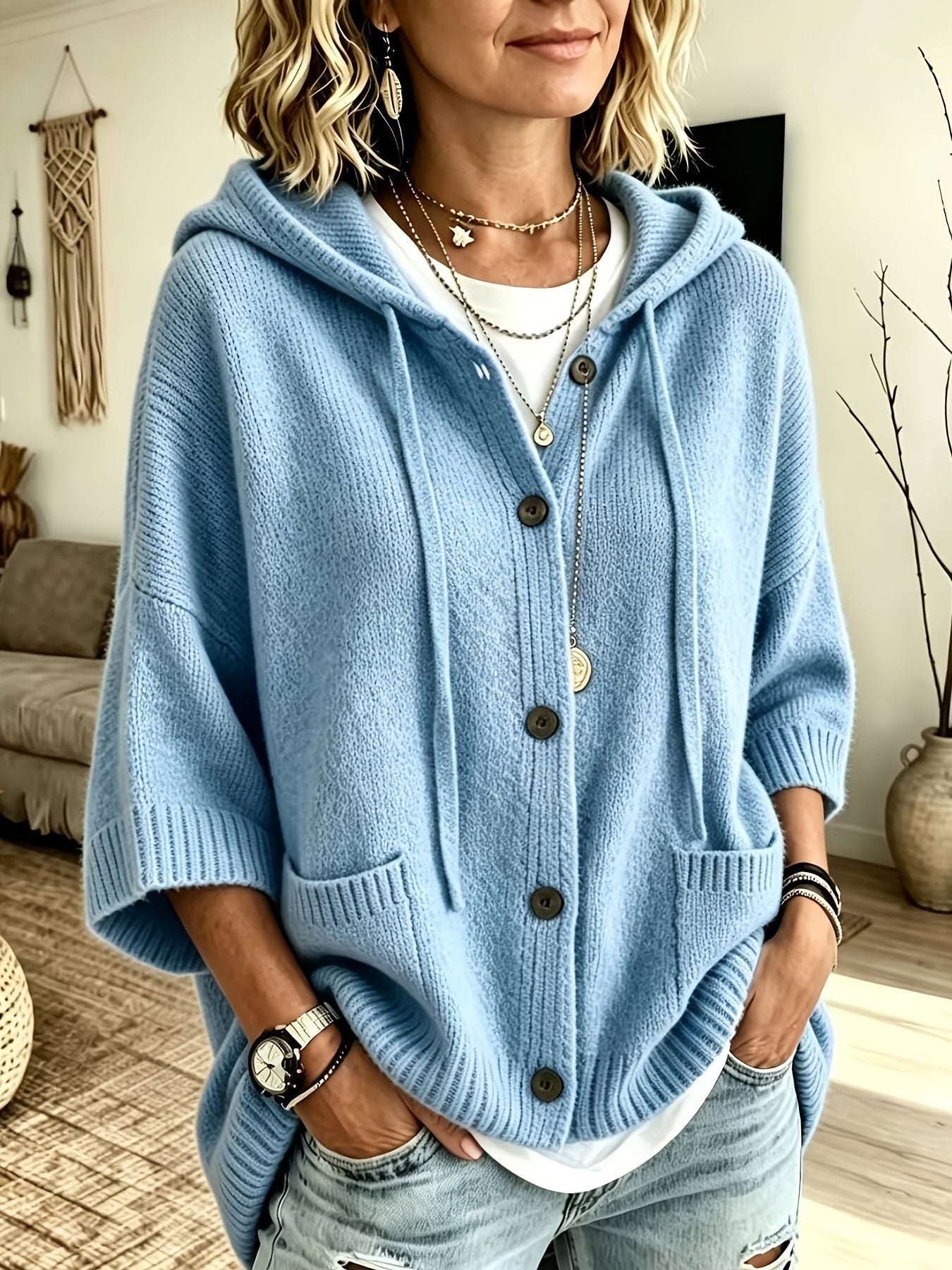 Ottilie™ | Elegant Casual Pocket Cardigan
