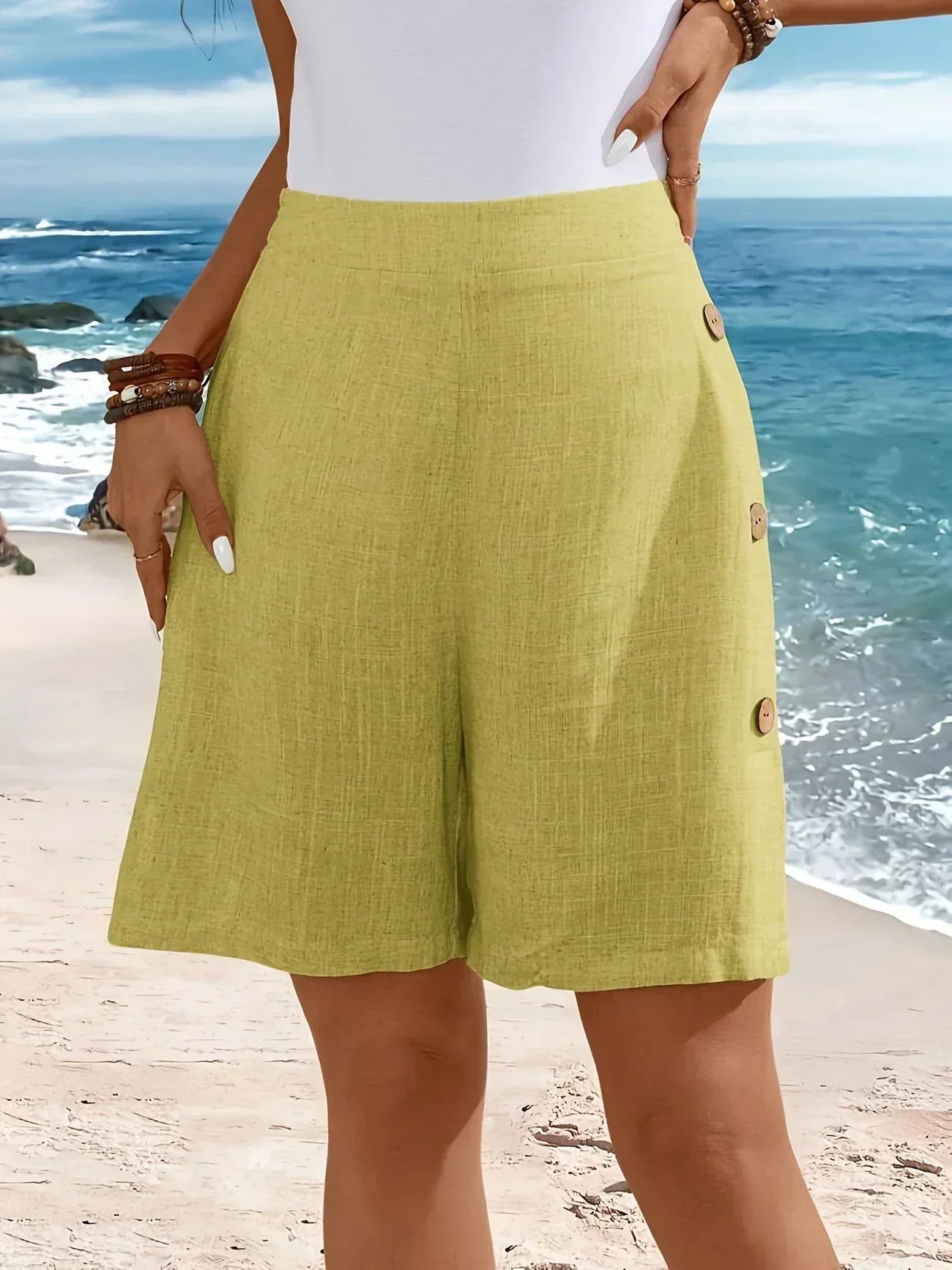 Breeanna™ | Draped Breathable Summer Shorts