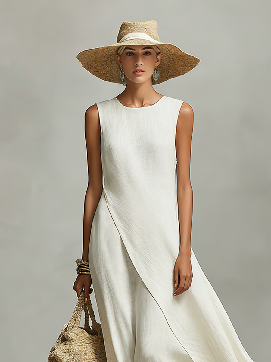 Fleurisse™ | Relaxed Sleeveless Maxi Dress
