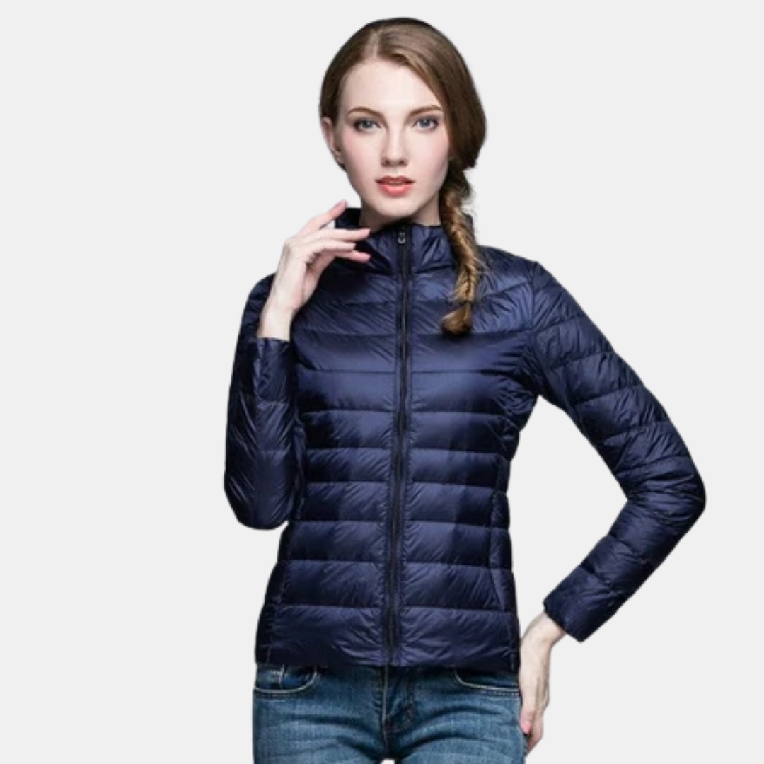 Elsie | Women's Lightweight Quilted Stand-Collar Jacket