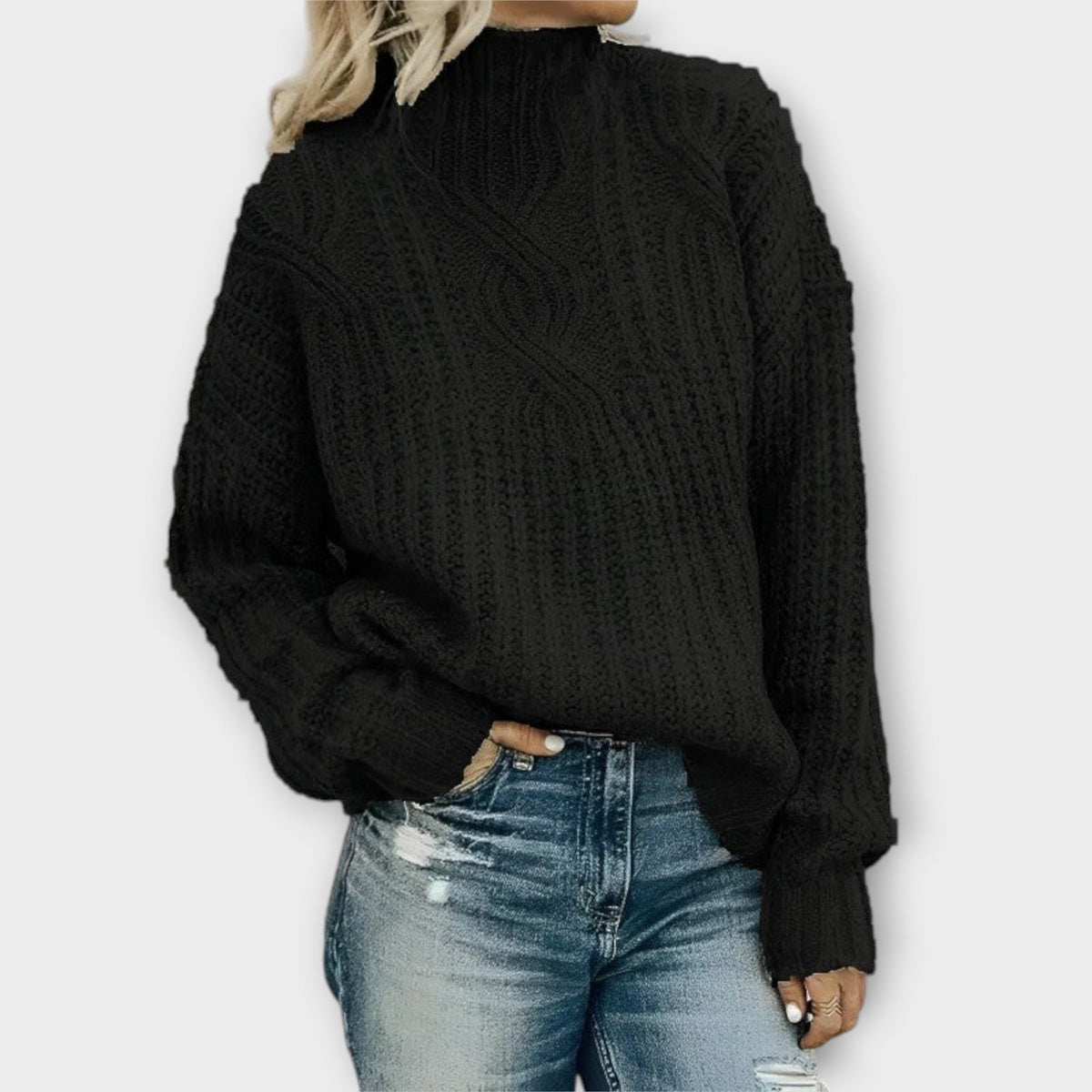 Ivora™ | Cable-Knit Pullover Sweater
