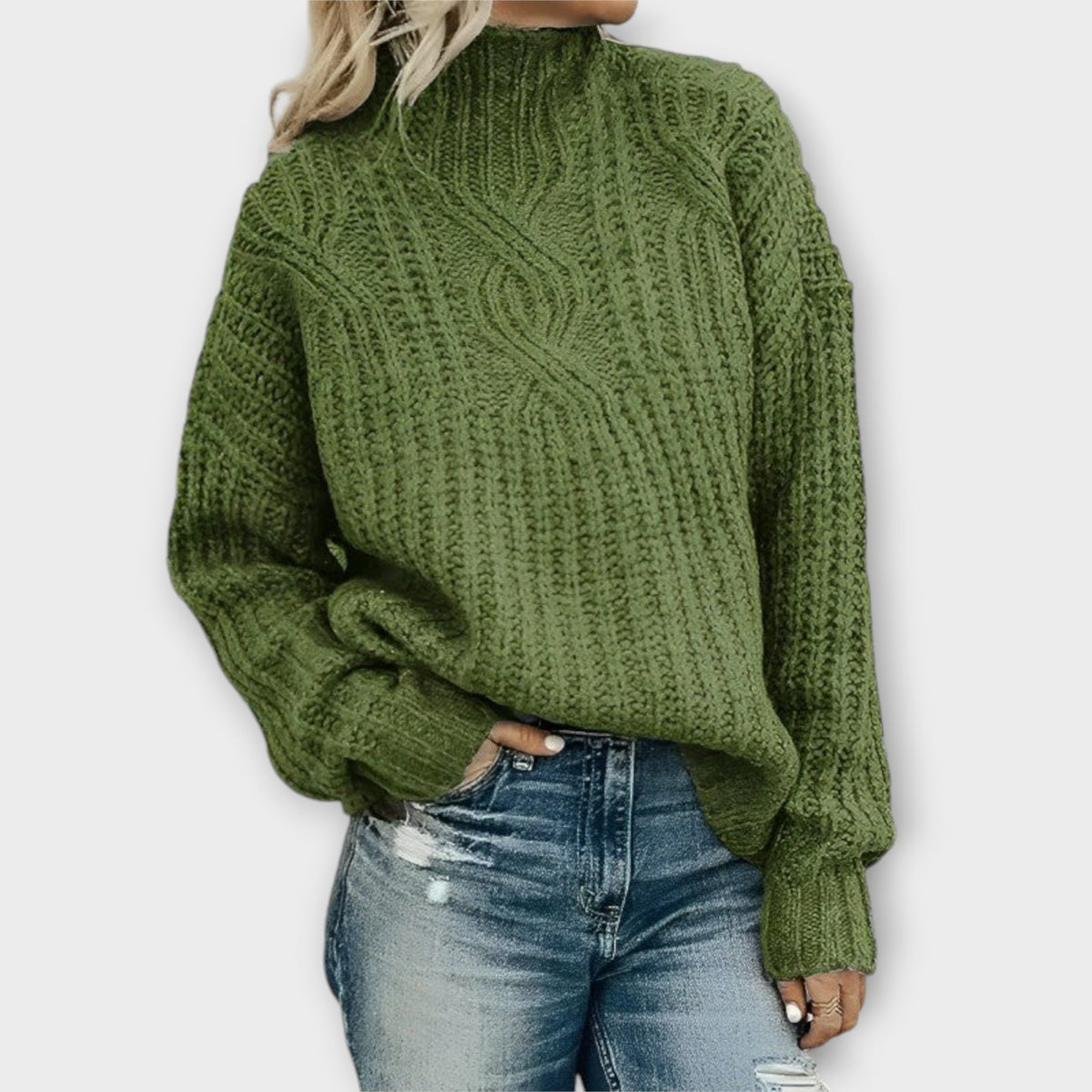 Ivora™ | Cable-Knit Pullover Sweater