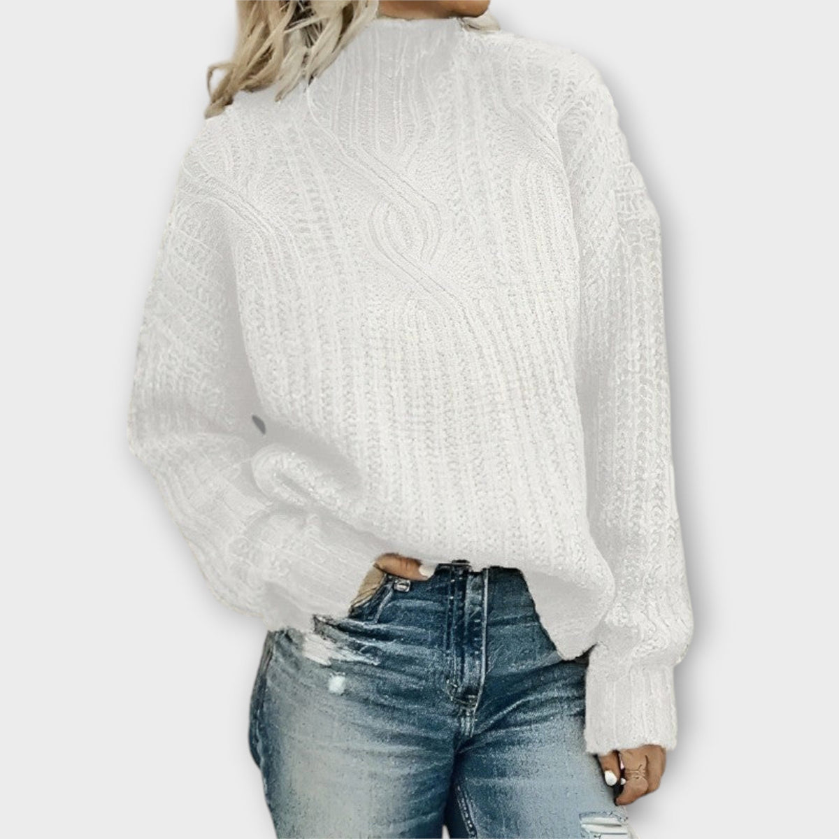 Ivora™ | Cable-Knit Pullover Sweater