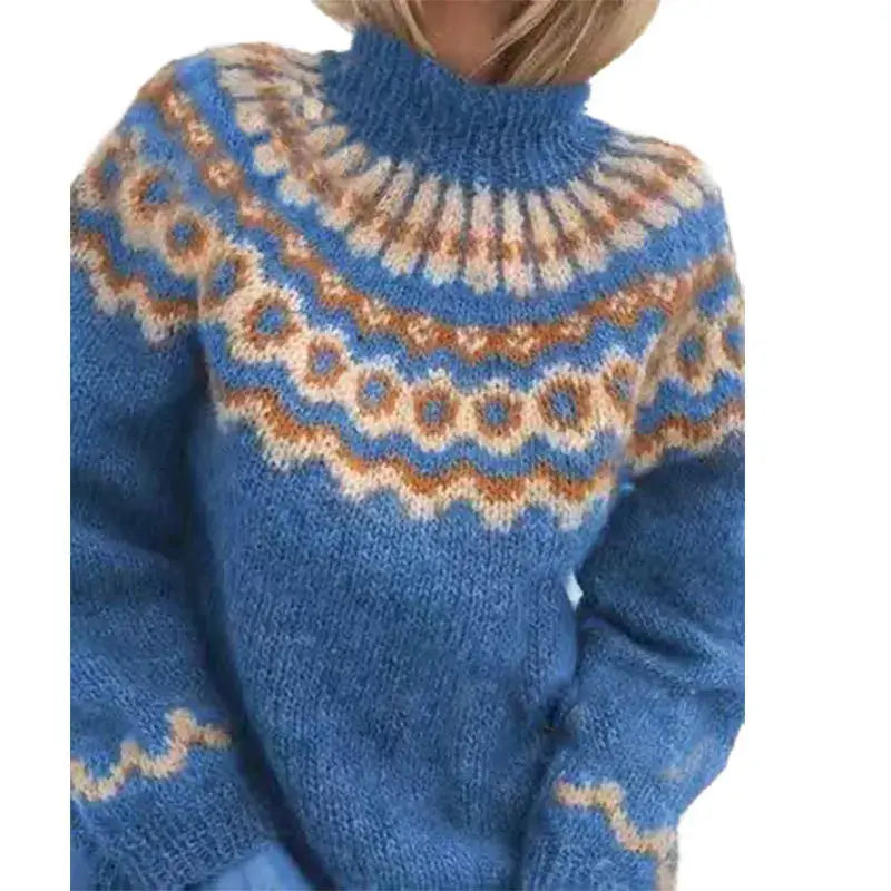 Kestrina™ | Nordic Patterned Sweater