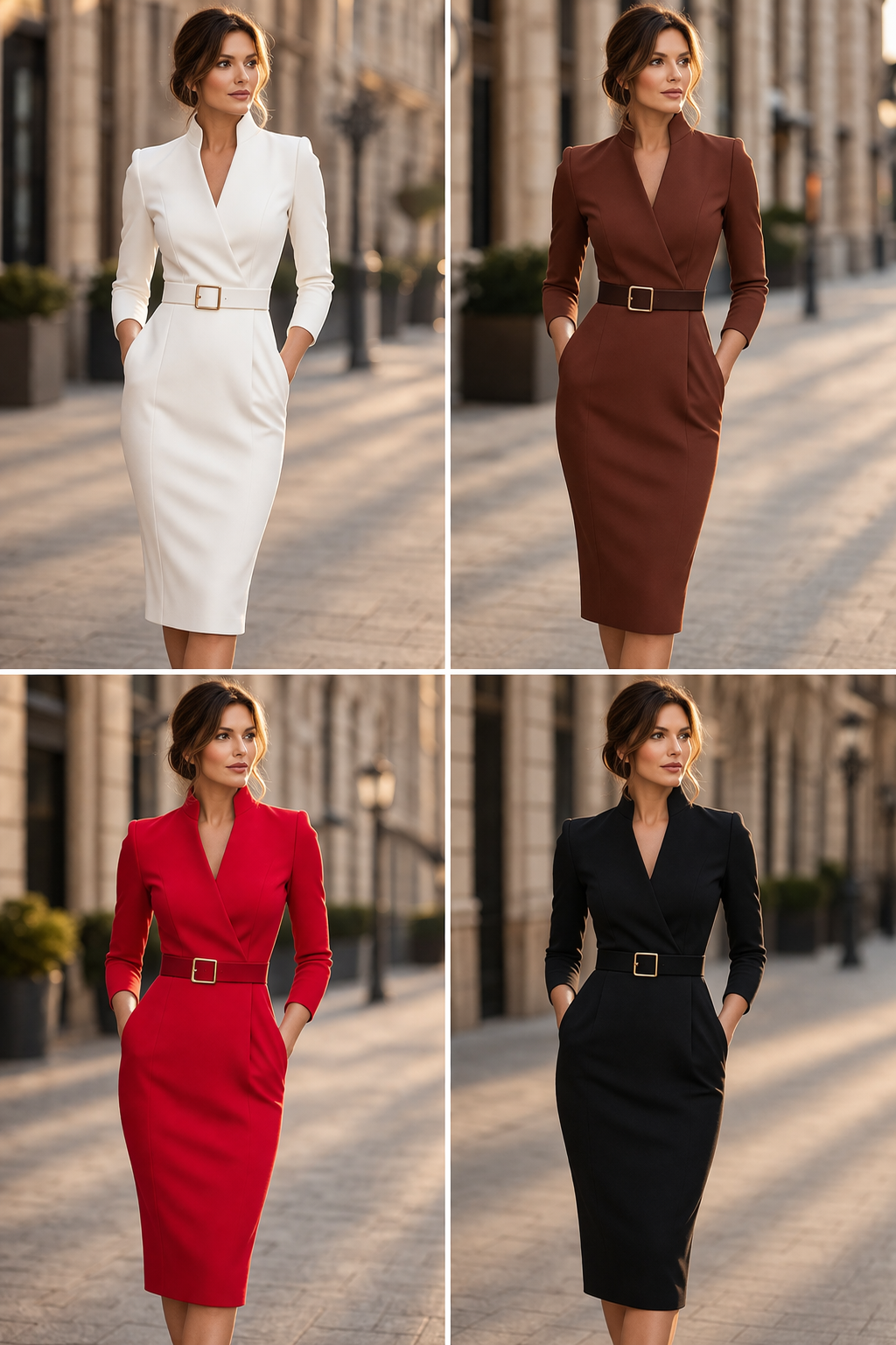 Tivara™ | Elegant Midi Dress
