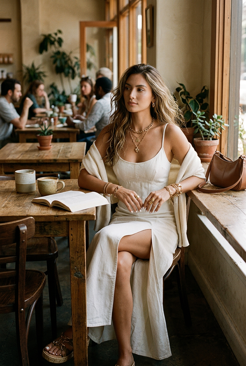 Jovara™ | Strappy Slit Maxi Dress