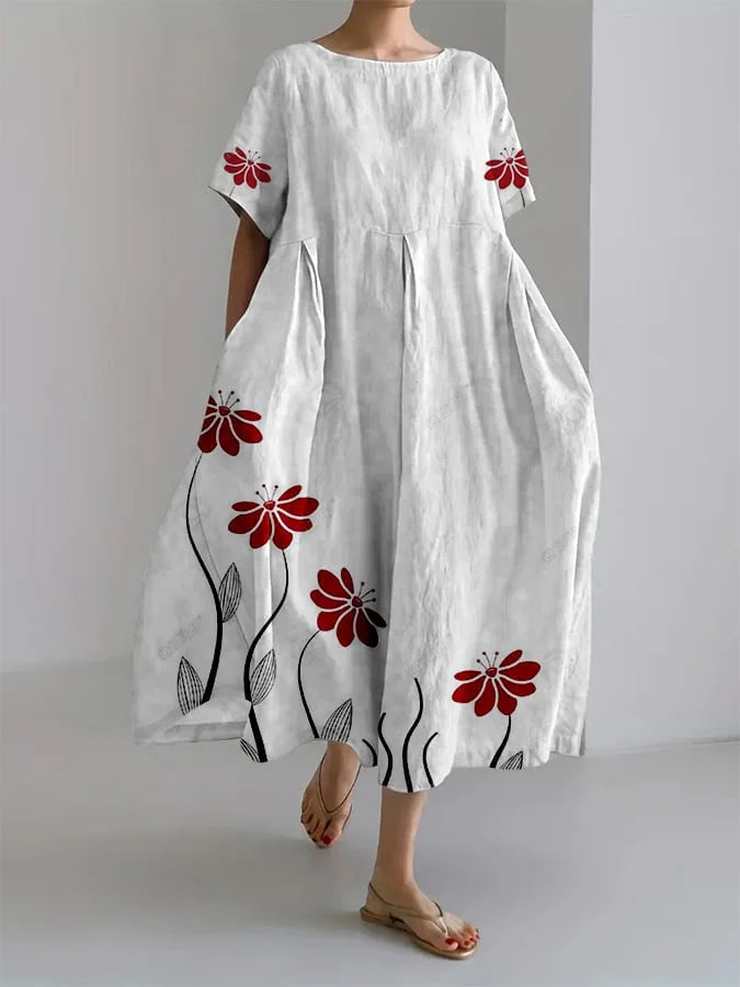Lucinda™ | Elegant Floral Dress