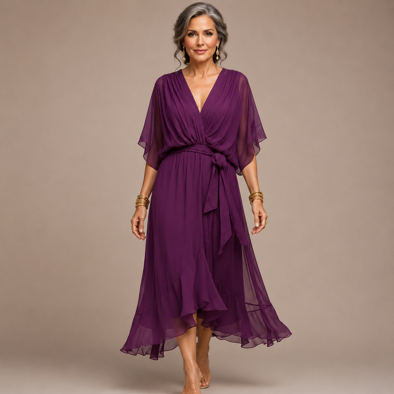 Helene™ | Flowing Wrap Dress