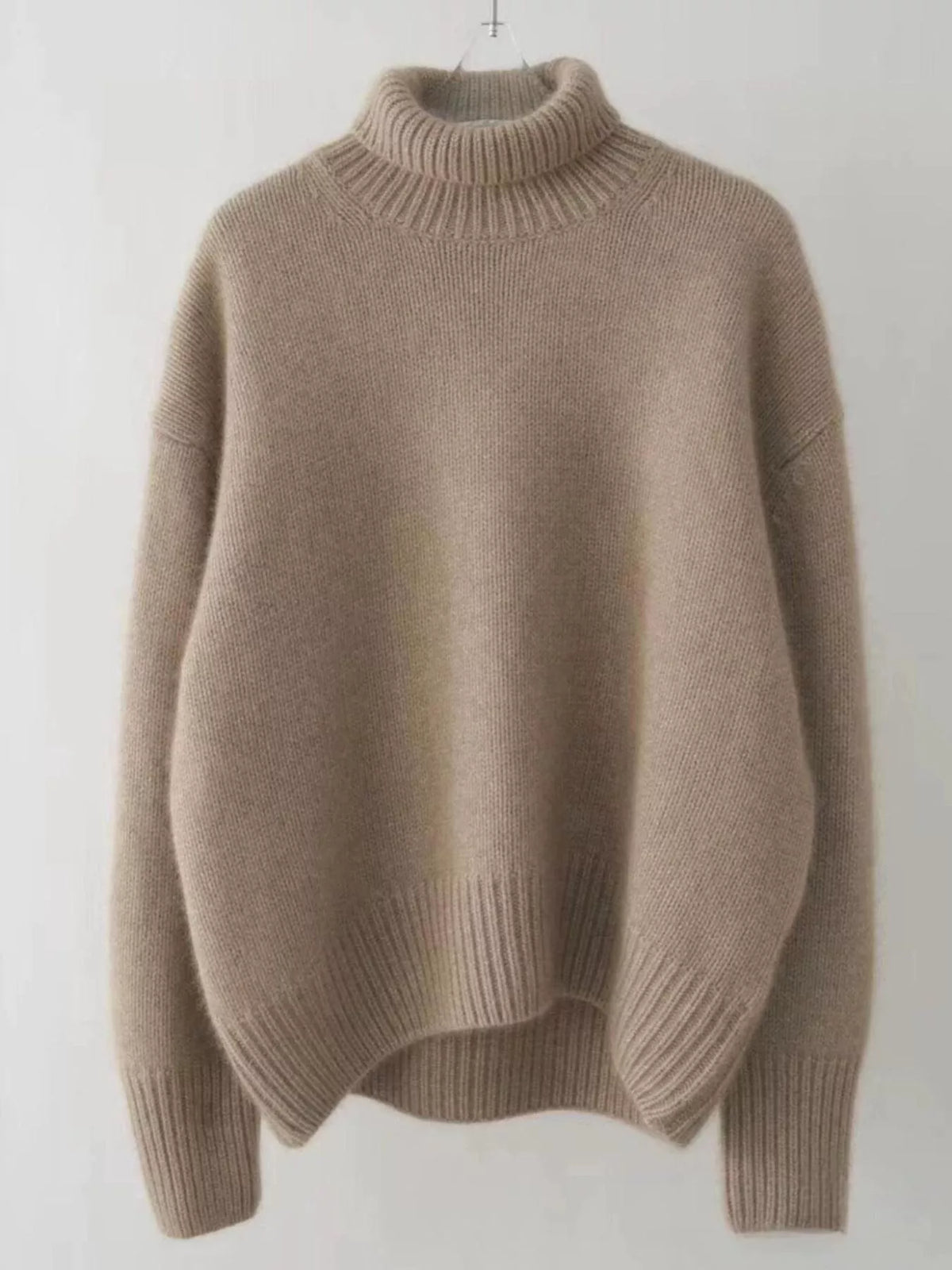 Scarlett | Turtleneck Dropped Shoulder Sweater