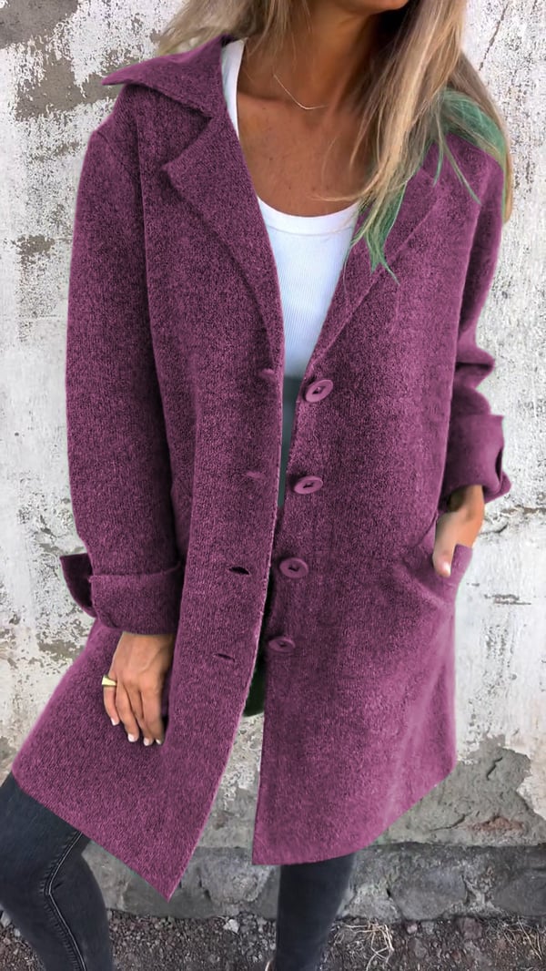 Bailey | Women's Long Casual Lapel Single-Breasted Coat