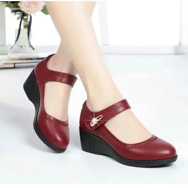 Ottilie™ | Mid-Heel Comfort Wedge Shoes