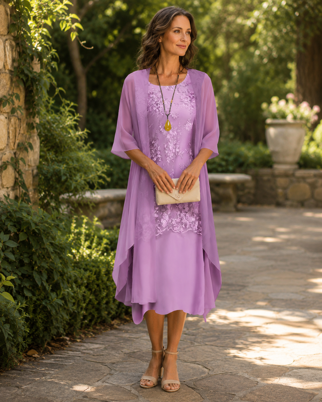 Florence™ | Elegant Two-Piece Layered Dress