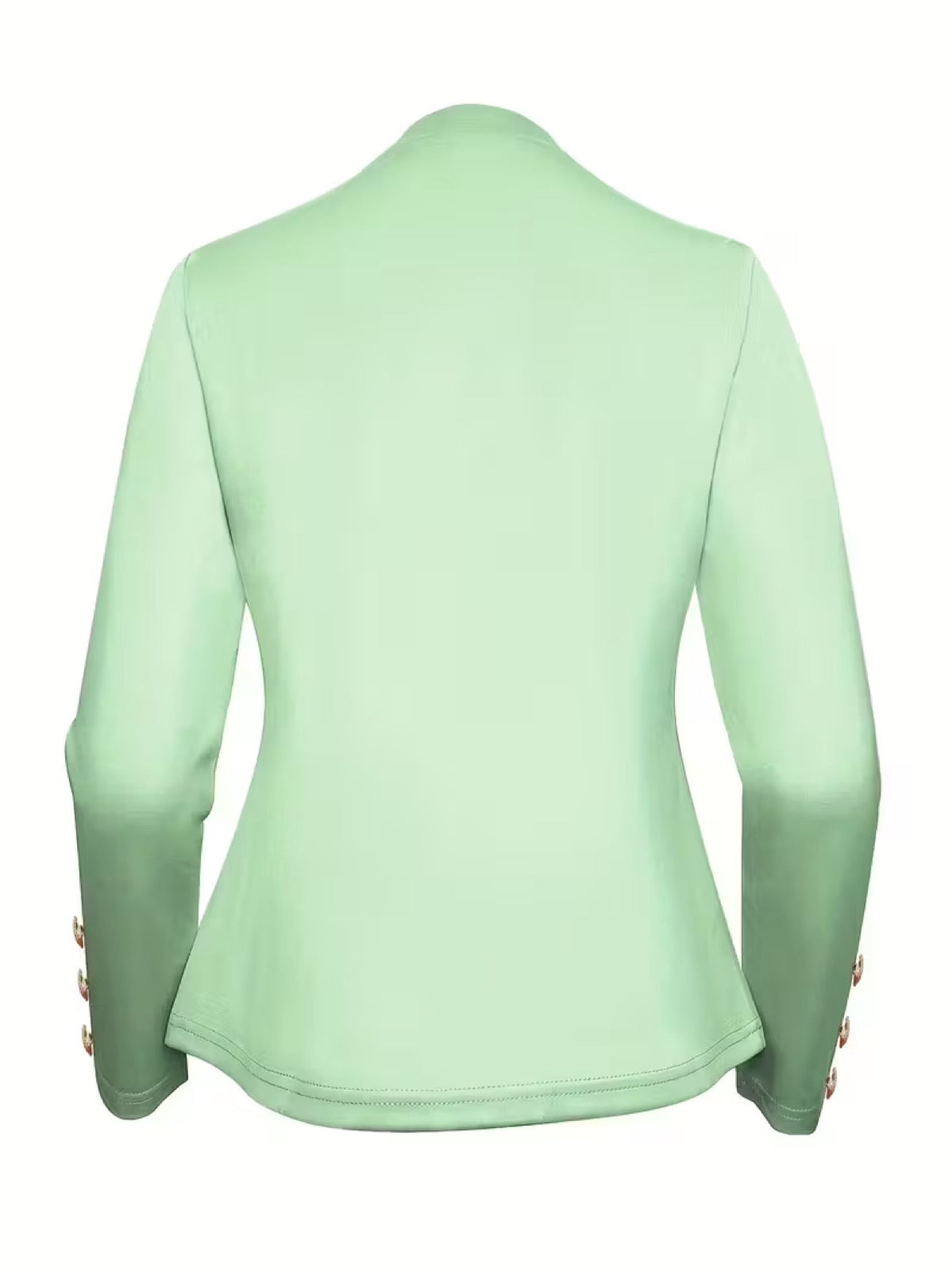 Elowise™ | Gold Button Blazer