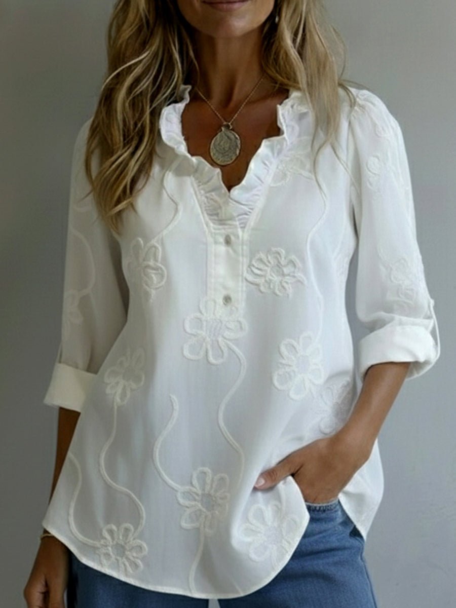 Clairette™ | Embroidered Blouse