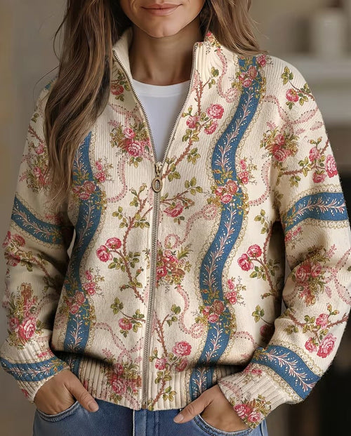 Eulalia™ | Climbing Rose Ribbon Cardigan
