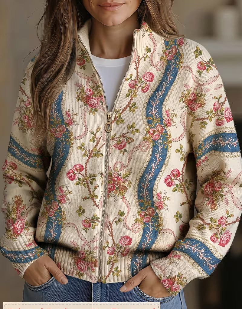Eulalia™ | Climbing Rose Ribbon Cardigan