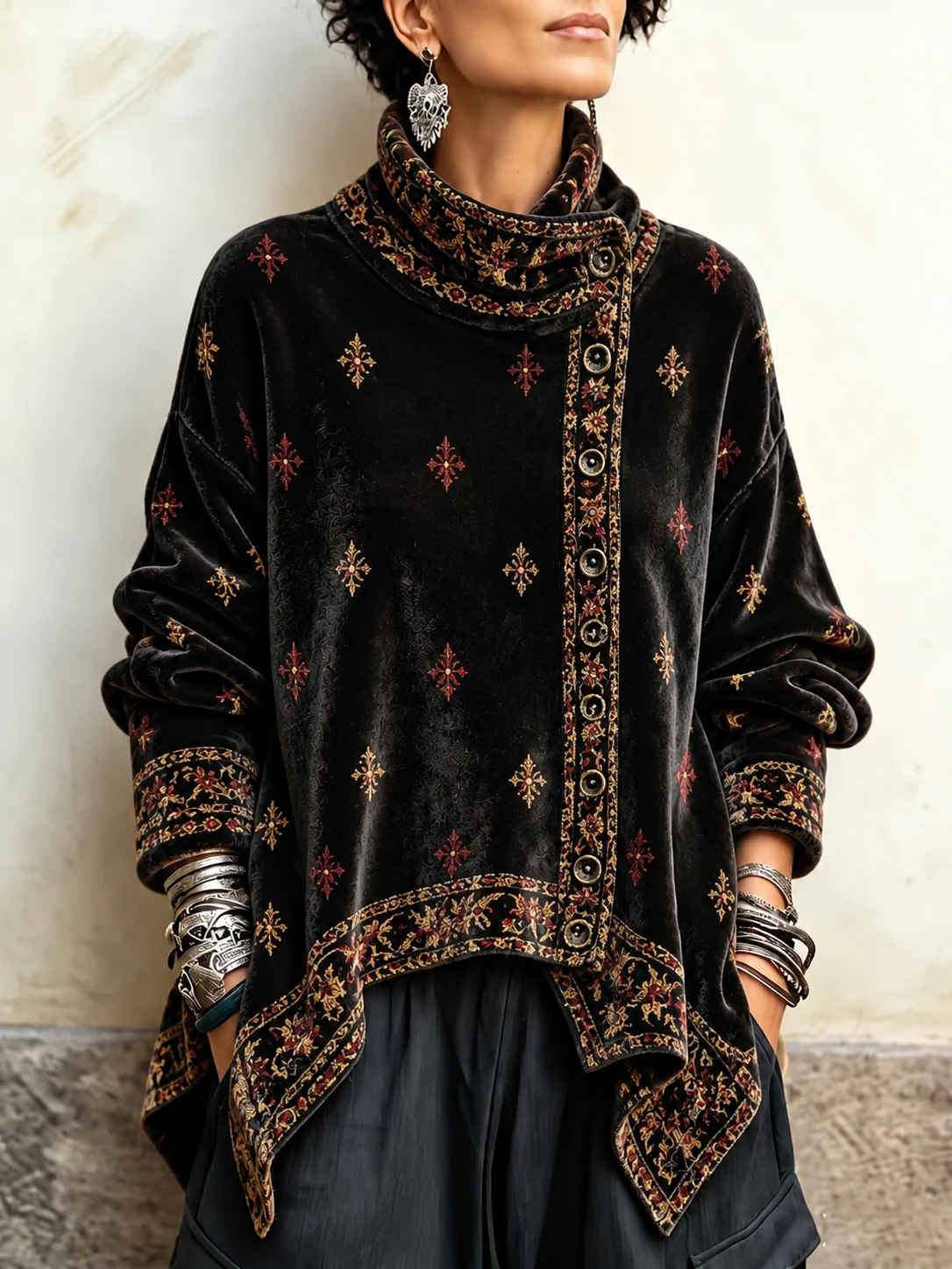 Ivelaine™ | Embroidered Tunic Top