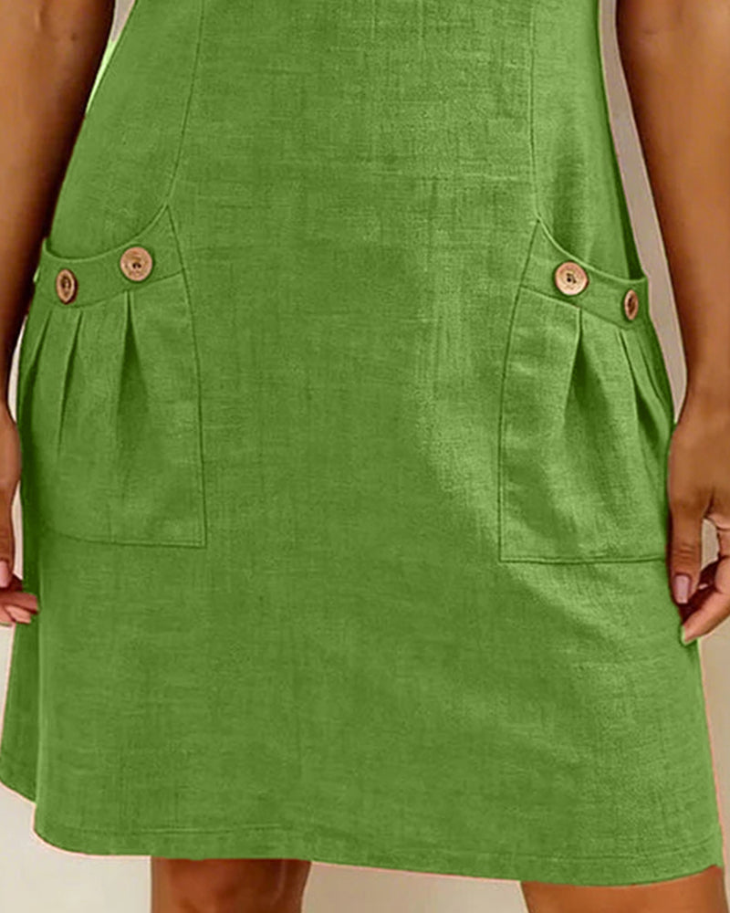 Cataline™ | Casual Zipper Dress with Pockets
