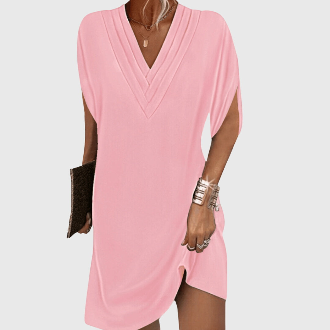 Elegant Tummy-Hiding Dress