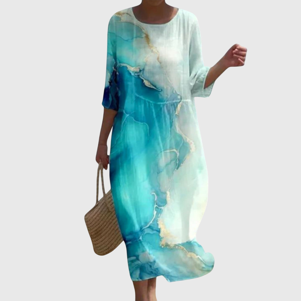 Stylish Floral Maxi Dress